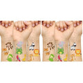 Fancy Land Animal Tattoos for Kids Safari Jungle Temporary Tattoo for Animals Birthday Party Favors Goodie Bag Stuffers 60Pcs (Pack of 2)
