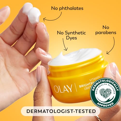 Olay Regenerist Radiance Vitamin C Face Moisturizer 2 Oz - Brightening & Hydrating Cream for Women