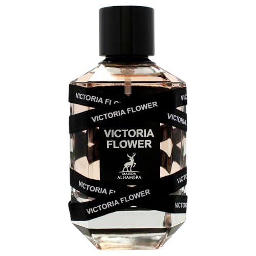 Victoria Flower Eau de Parfum Spray for Women 3.4 oz - Long-Lasting Floral Fragrance