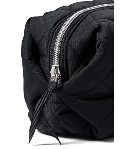 Travel Cosmetic Organizer Bag - Medium Water-Resistant Makeup Case - Black, One Size