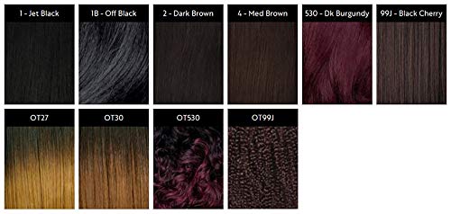 Freetress Equal Synthetic Ponytail & Side Bang Hair Extension Dark Brown 2