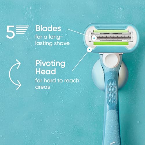 Women’s 5-Blade Razor Blade Refills for Gillette Venus Extra Smooth - 8 Count