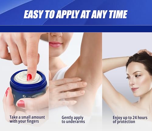 Vegan Deodorant Pack of 2 - Hydrating Gentle Formula for Sensitive Skin, 24-Hour Protection