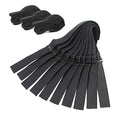 Black Adjustable Wig Bands 1” x 40pcs - Elastic Wig & Cap Fixing Straps