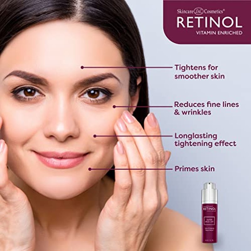 LIVAURA Retinol Super Face Lift - Visibly firms and tightens for a lifted, younger look. Infused with Retinol, Vitamins C & E, this firming blend is a beauty ¡°quick-fix¡±