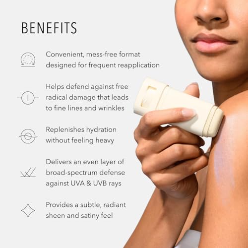 Mineral Sunscreen Stick SPF 50 with Peptides, Face & Body, 0.52 oz