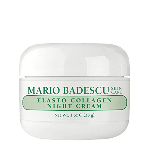 Mario Badescu Elasto Collagen Night Cream - Hydrating Anti-Aging Face Moisturizer for Sensitive Skin