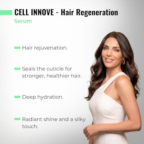 Professional Hair Serum with Plant Stem Cells - Rejuvenates & Protects All Hair Types 100ml