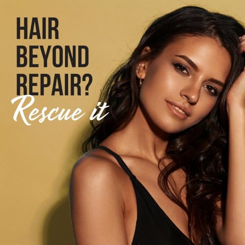 Pantene Hair Mask Miracle Rescue Shots, Intensive Repair Treatment for Damaged Hair, 4 count 0.5 oz Each, Twin Pack