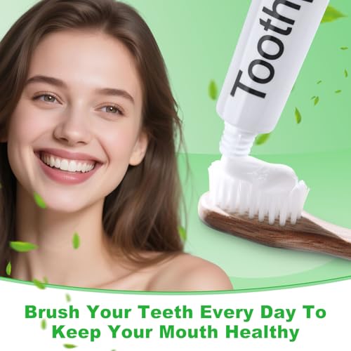 Travel Toothpaste Bulk Pack 200 Pcs - 10g White Mini Tubes for On-the-Go Oral Care