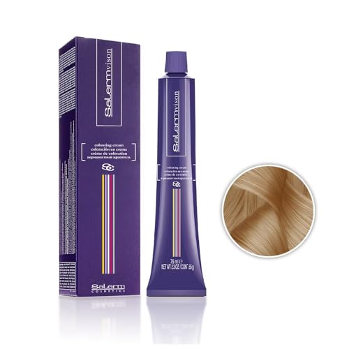 Salermvison Hair Coloring Cream #8.73 Light Blonde, 2.3 Ounce (Pack of 2)