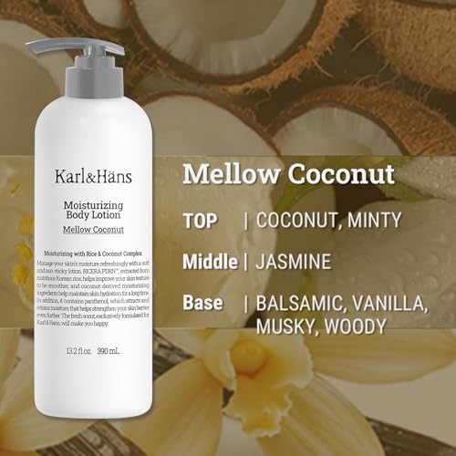 Coconut Body Lotion 13.2 fl oz with Rice PDRN & Ceramide - Deep Moisture