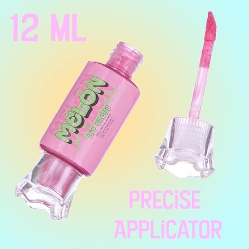 EXPRESSIONS 10pc Candy Lip Gloss Set Fruity Flavored Lip Gloss Tubes w/Precision Applicator, Safe and Non-Toxic Gift Set For Girls