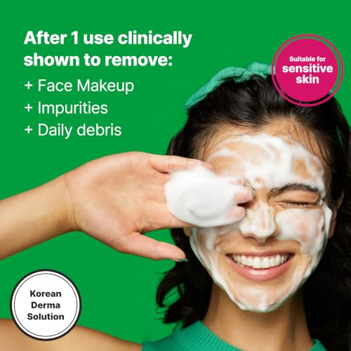 Gentle Foam Facial Cleanser for Sensitive Skin - Centella Asiatica, 5 Oz