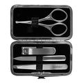 Manicure & Grooming Kit with Stainless Steel Tools and Case - Travel Friendly