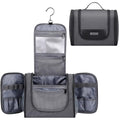 WITZMAN Toiletry Bag for Men Women Large Hanging Multi-organization Bathroom Bag Water-resistant Dopp Kit Shaving Bag Men(B690 Silvery Grey)