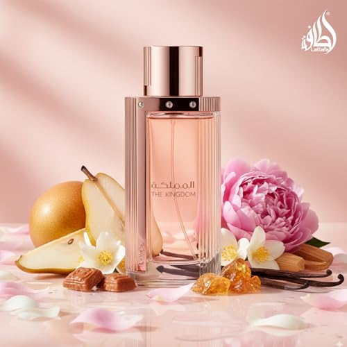 Eau De Parfum Spray for Women - The Kingdom by Lattafa - 3.4 Fl Oz (Variation of THIS listing: The Kingdom Women / 3.4 Fl Oz)