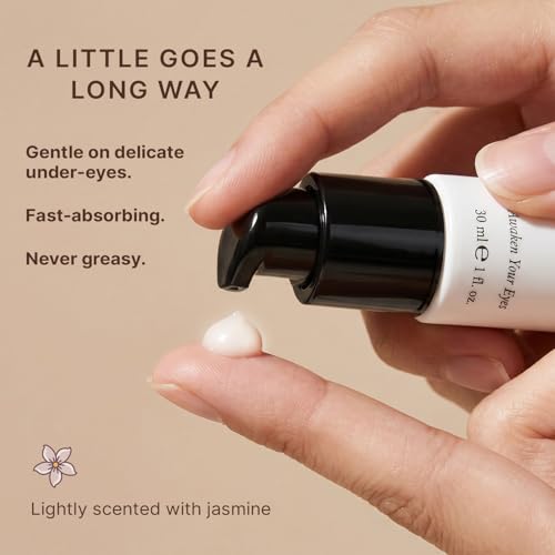 Caffeine Eye Cream for Puffiness Dark Circles & Fine Lines - Made in USA