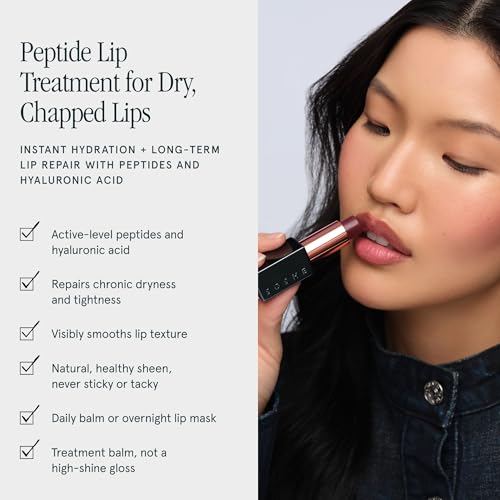 SOSHE Peptide Glow Hydrating Lip Treatment Pearl - Clear | Intense Moisture & Firming