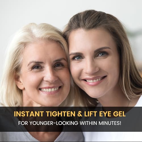 Temporary Instant Under Eye Tightener: Reduces Under-Eye Bags, Dark Circles, Puffiness, Wrinkles Advanced Firming Polysaccharide Formula 30 ml