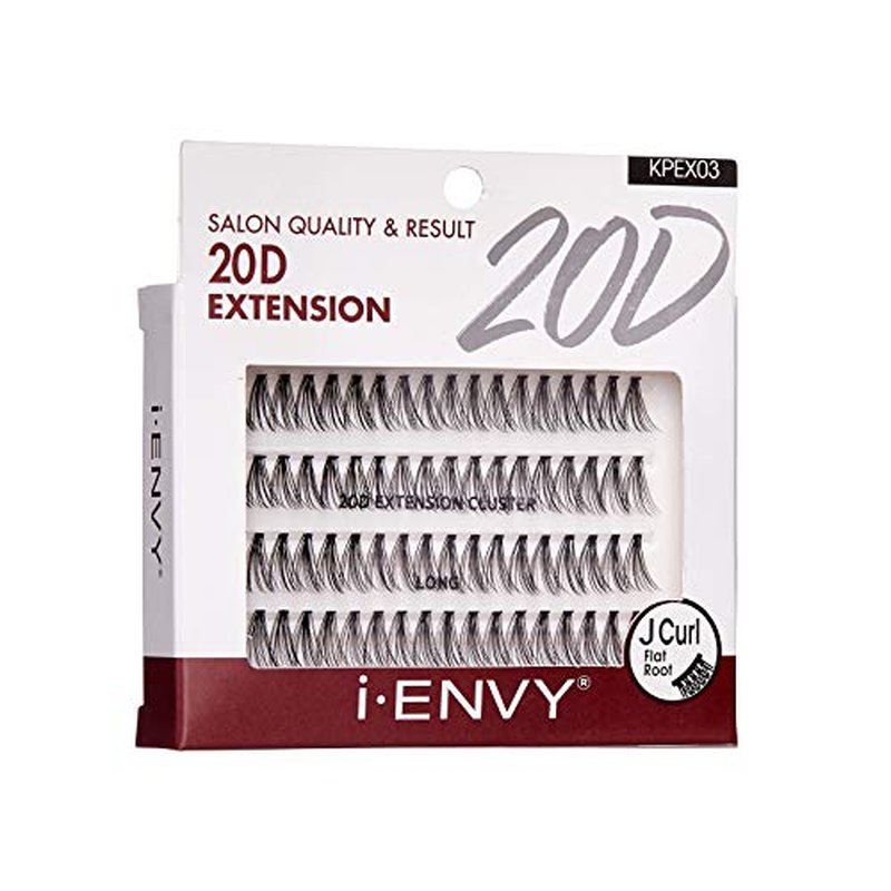i?ENVY 20D Extension Cluster Individual Lashes (Long, 3 Pack)