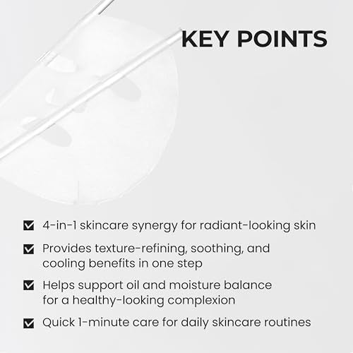 Glutathione Face Mask Sheets for Brightening & Hydration - 30 Pack