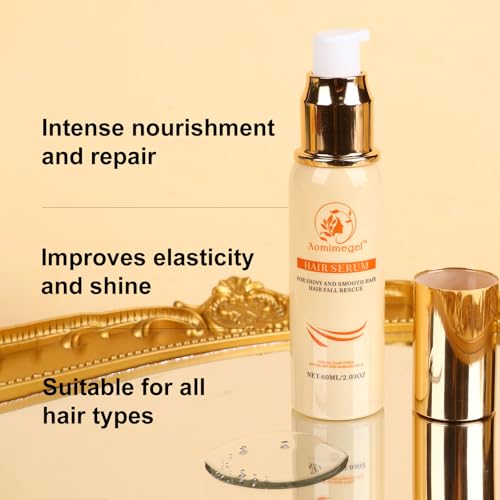Collagen Repair Hair Mask & Argan Oil Set for Damaged Hair - 16.9 fl oz + 2 fl oz