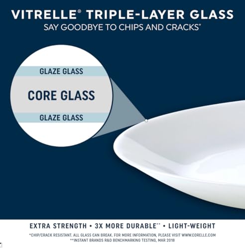 Corelle Vitrelle Signature Wildflower Scatter 12-Piece Dinnerware Set