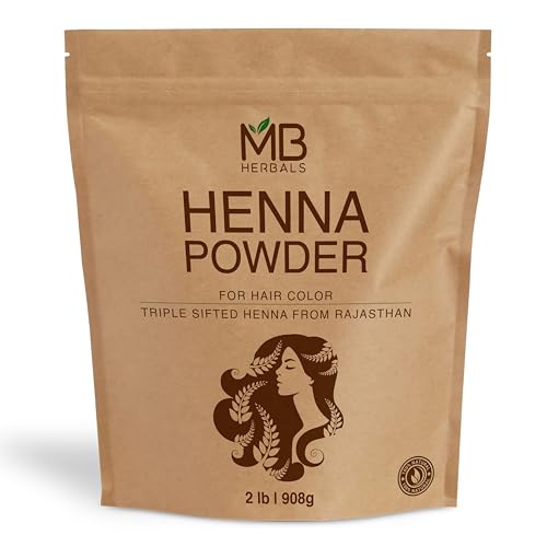 Henna Powder 907g - Natural Hair Color & Conditioning - Rajasthani, Raw & Triple Sifted