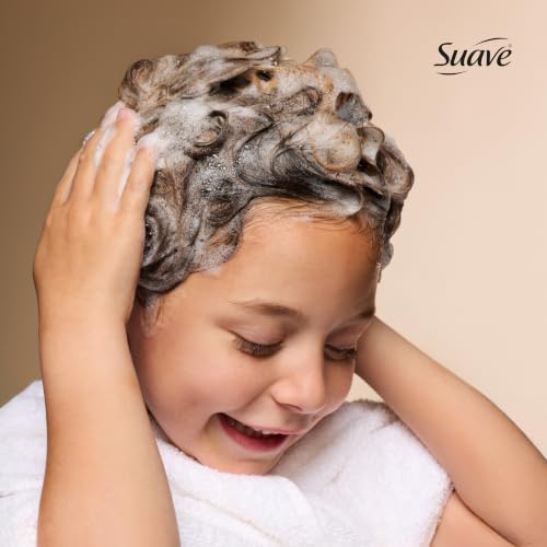 Suave Kids 3-in-1 Enchanted Berry Shampoo Conditioner & Body Wash New Packaging - 28 Oz Pack of 4