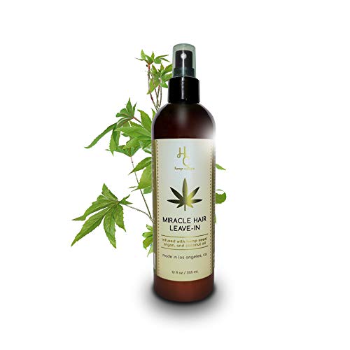 Hemp 10-in-1 Hair Detangler with Argan & Coconut Oil - Vegan & Cruelty-Free