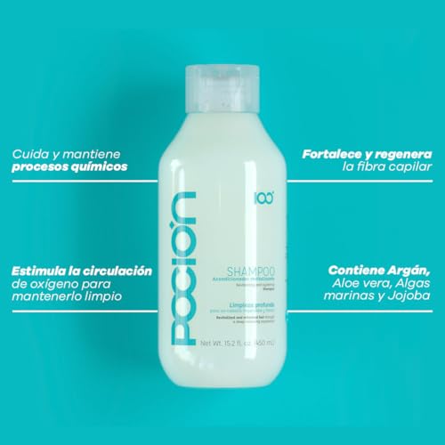 Organic Revitalizing Shampoo for Healthy Hair Growth - 15.2 Fl Oz