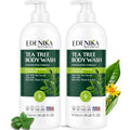Tea Tree Body Wash 16 Fl Oz Pack of 2 - Deep Cleansing & Refreshing Skin Care