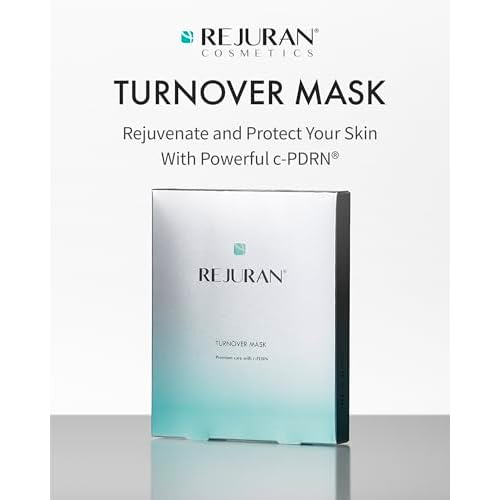 REJURAN¢ç Premium Sheet Mask Bundle ? Turnover Mask (5ea) + Skin Protection Mask (5ea) + Perfect V Tighter Dual-Sheet Mask (4ea) ? Salmon DNA c-PDRN¢ç for Hydration, Repair, Firming & Lifting