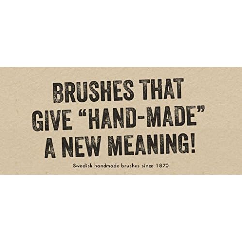 Iris Hantverk Oak and Horse Hair/Tampico Bath Brush