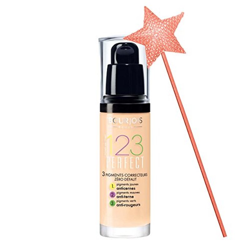 Bourjois Fond de Teint 123 Perfect Foundation for Women, # 51 Vanille Clair, 1 Ounce