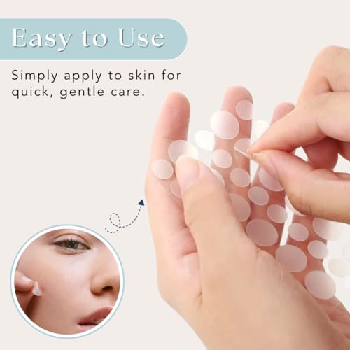 SKINSENPAI¢â Pimple Patches ? 120 Count Ultra-Thin & Transparent Hydrocolloid Stickers ? Gentle Patches for Face and Skin Care ? Spot Stickers for Day and Night Use