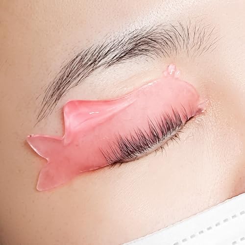 Flat Lash Lift Shields Korean Lash Lift Rods Glueless For NO.1 Perm Soften Eyelash Lift Pads Tools (Rose)