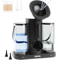 UNIWA Electric Ear Wax Removal Kit Black - Reusable Tips, 4 Pressure Settings, Safe Ear Irrigation for Adults