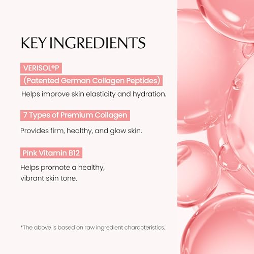 Large Collagen Ampoule with 7 Types of Collagen & Vitamin B12 - Korean Skin Care
