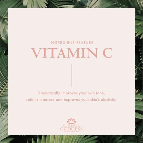 Glimmer Goddess Organic Vitamin C Facial Cleanser for Dark Spots - 8oz