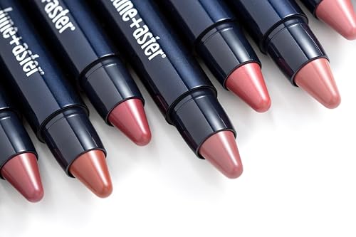 Unplugged Lip Crayon - Moisturizing Medium Coverage Lipstick with Shine - Medium Shade, Hydrating Formula - Lune+Aster Powerlips Quickstick