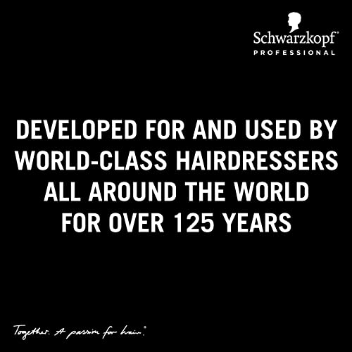Schwarzkopf Professional Goodbye Yellow Purple Shampoo – Neutralizing Brightening Wash for Blonde & Gray Hair, 10.1 Fl Oz