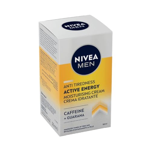 NIVEA MEN Skin Energy Caffeine Moisturizer 50ml Face Cream for Men