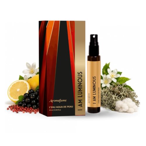 Aromafume I Am Luminous Non-Alcoholic Perfume Spray 10ml Travel Size - Essential Oil Fragrance