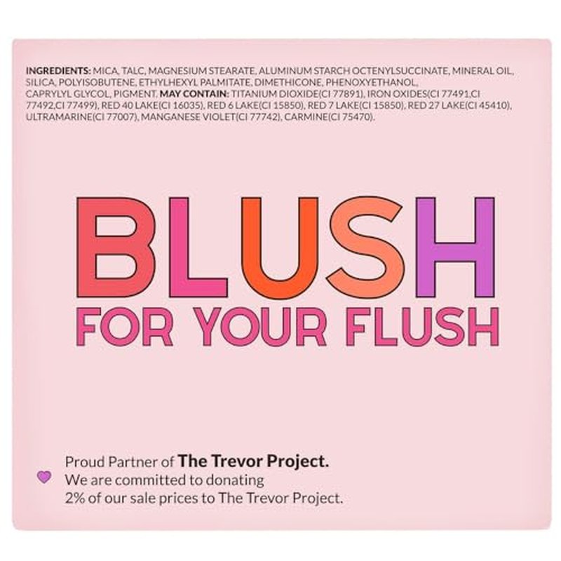 KimChiChic Beauty Thailor Blush Duo, Heart-Shaped Compact with Mirror, Buildable, Silky Matte & Shimmer Finish, Cruelty-Free Blush Palette, Pinky