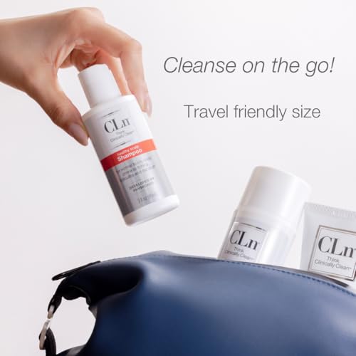 CLn Salicylic Acid Clarifying Anti Dandruff Shampoo 3 oz - Hypoallergenic Hair Care