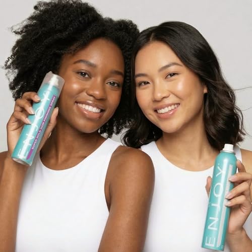 Enjoy Super Hold Hair Spray - Extra Firm, Quick-Dry, Humidity-Resistant, 10 Oz
