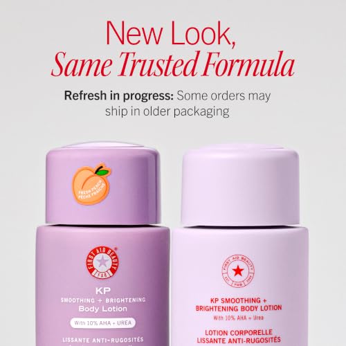 Keratiasis Pilaris Body Lotion with 10% AHA - Brightening & Smoothing Peach