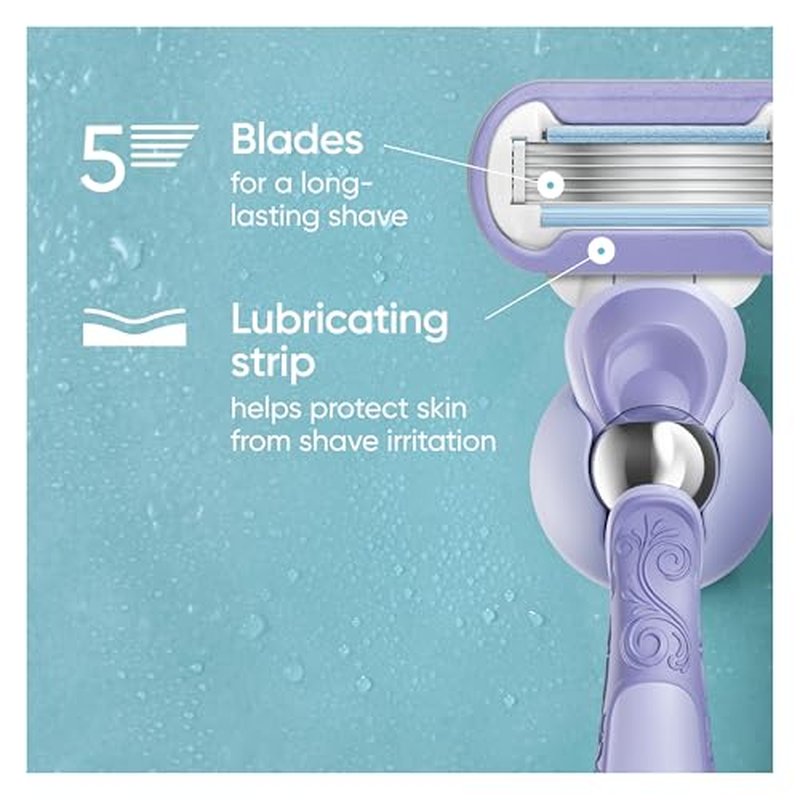 Gillette Venus Extra Smooth Swirl Women's Razor Blade Refills - 4 Count
